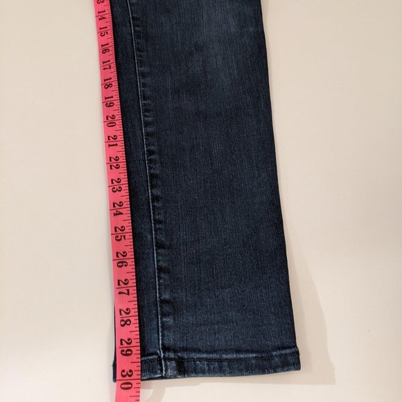 Seven7 Skinny High Rise Jeans Size 14. Navy Narrow Jeans. - Picture 11 of 11
